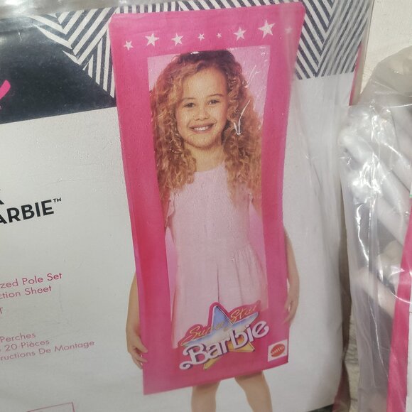 Barbie Child's Superstar Pink Box Costume! - Picture 1 of 13